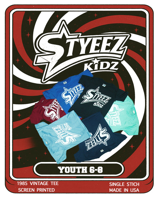 Vintage Youth 6-8 T shirts StyeezKidz